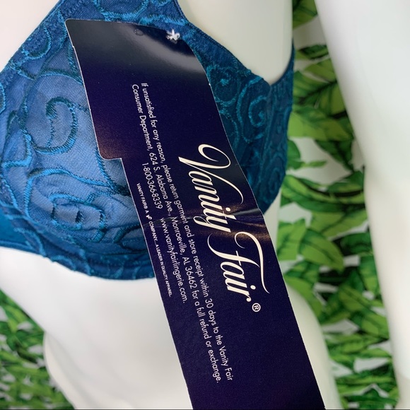 Retro Y2K Vanity Fair Bra Women's Size 36B Sheer Brilliance Seamless Cups 2000s - Picture 3 of 9